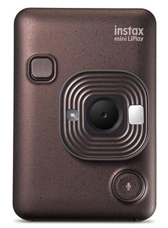 Fujifilm Instax Mini Liplay Şipşak Mini Full HD Kompakt Dijital Fotoğraf Makinesi Kahverengi