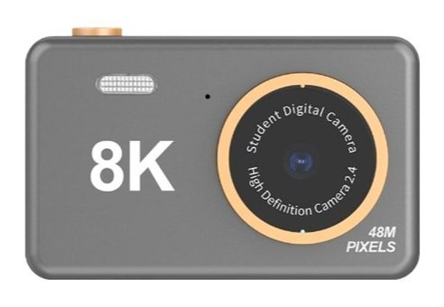 Mengtuo A10 Full HD Kompakt Dijital Fotoğraf Makinesi Gri