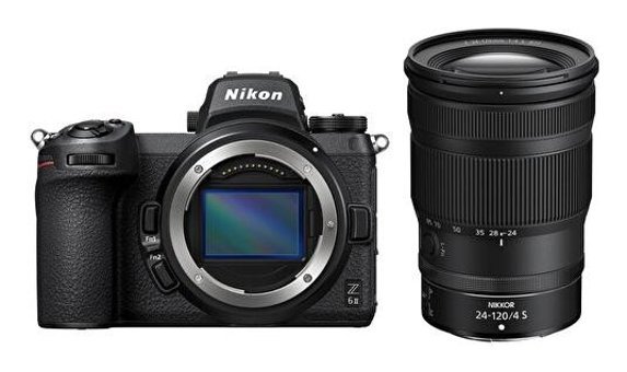 Nikon Z6 Iı 24-120 mm Full HD Aynasız Dijital Fotoğraf Makinesi Siyah