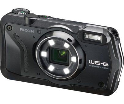 Ricoh Wg-6 Full HD Kompakt Dijital Fotoğraf Makinesi Siyah