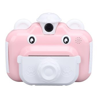 Generic Kurbağa 2.4 inç Mini Full HD Kompakt Dijital Fotoğraf Makinesi Pembe