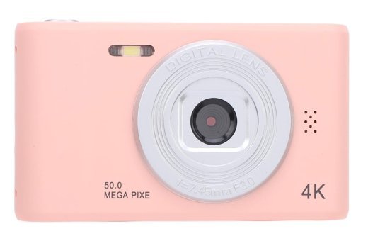 Ccylez 2.4 inç Mini Full HD Kompakt Dijital Fotoğraf Makinesi Pembe