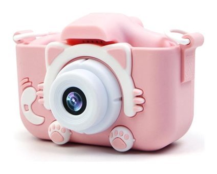 Hallow D10587P Mini Full HD Kompakt Dijital Fotoğraf Makinesi Pembe