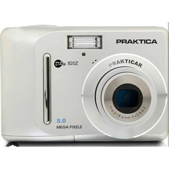 Practica Dpix 820Z Full HD Kompakt Dijital Fotoğraf Makinesi Gümüş