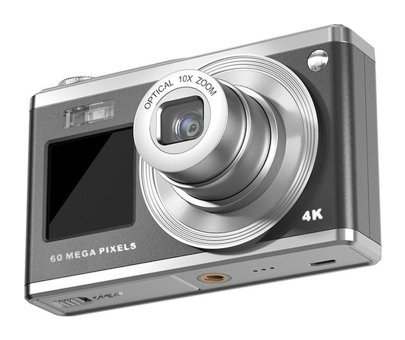 Andoer 2.88 inç Full HD Kompakt Dijital Fotoğraf Makinesi Gümüş