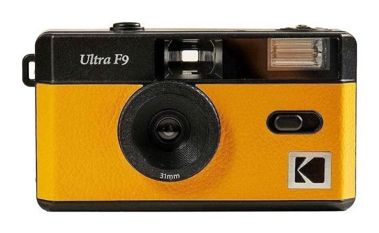 Kodak F9 Retro Stil Full HD Kompakt Dijital Fotoğraf Makinesi Sarı
