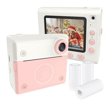 Hallow P4 Mini Full HD Kompakt Dijital Fotoğraf Makinesi Pembe