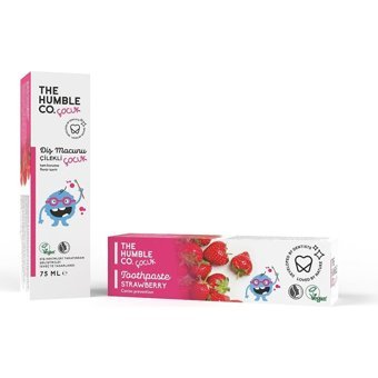 The Humble Co. Çilekli Florürlü Diş Macunu 75 ml