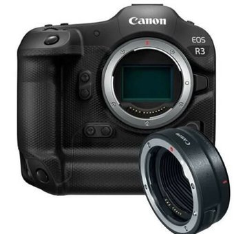 Canon Eos R3 4K Aynasız Dijital Fotoğraf Makinesi Siyah