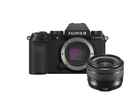 Fujifilm X-S20 15-45 mm Full HD Aynasız Dijital Fotoğraf Makinesi Siyah