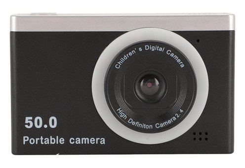 Ashata 2.4 inç Full HD 40MP Kompakt Dijital Fotoğraf Makinesi Siyah