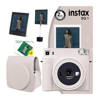 Fujifilm İnstax Sq1 Şipşak Full HD Kompakt Fotoğraf Makinesi Beyaz + 20 Adet Fotoğraf Filmi