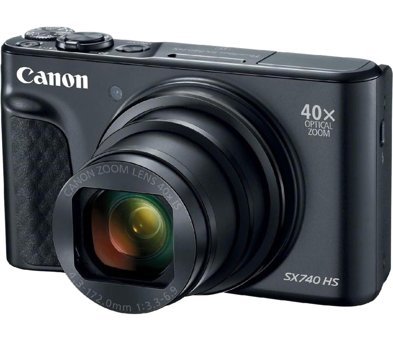 Canon Powershot Sx740 Hs 4K DSLR Dijital Fotoğraf Makinesi Siyah
