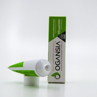 Easyso Ogansia Mantarlı Organik Florürsüz Diş Macunu 75 ml