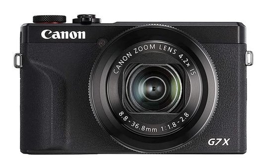 Canon G7X Mark III 4K Kompakt Dijital Fotoğraf Makinesi Siyah