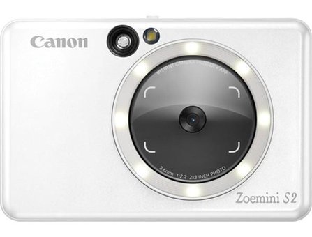 Canon Zoemını S2 Zv223 Pw Emea Full HD DSLR Dijital Fotoğraf Makinesi Beyaz