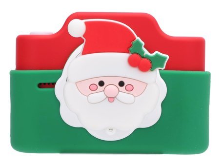 Asixxsix Noel Baba Mini Full HD Kompakt Dijital Fotoğraf Makinesi Kırmızı-Yeşil