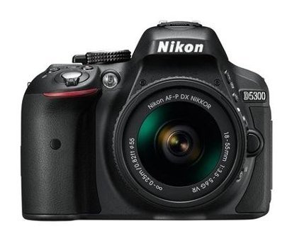Nikon D5300 18-55 mm Full HD DSLR Dijital Fotoğraf Makinesi Siyah