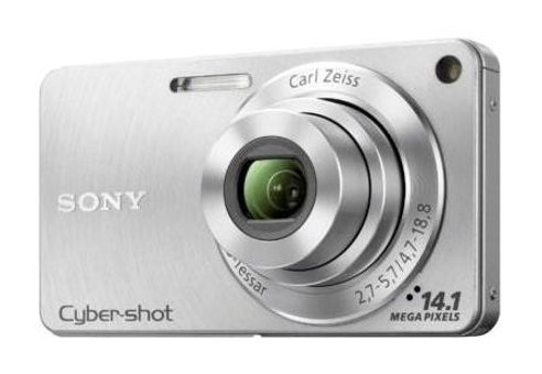 Sony Dsc-W350 Full HD Aynasız Dijital Fotoğraf Makinesi Gümüş