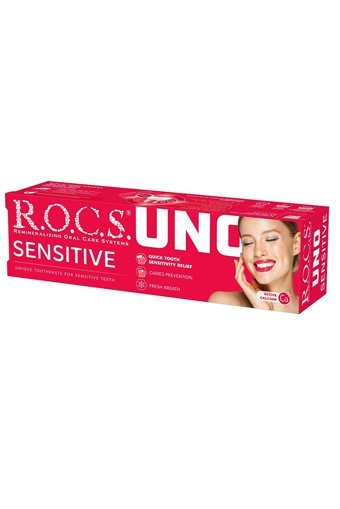 Rocs Uno Sensıtıve Florürsüz Diş Macunu