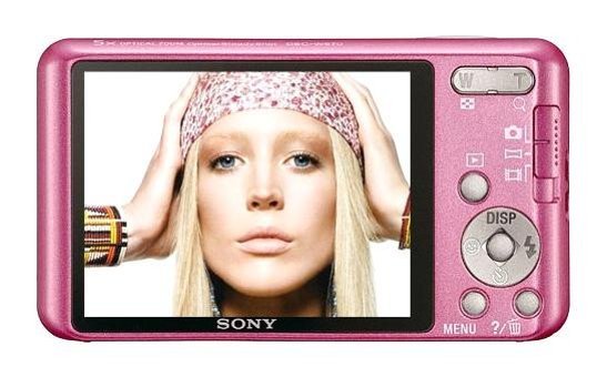 Sony Dsc-W570 Full HD Aynasız Dijital Fotoğraf Makinesi Pembe