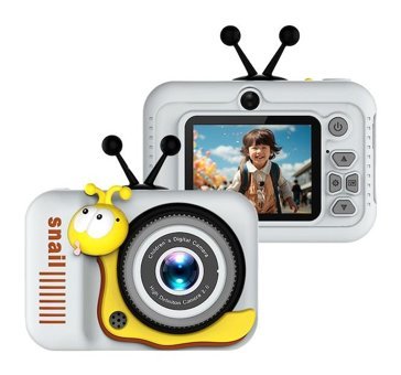 Hallow D12713W Mini Full HD Kompakt Dijital Fotoğraf Makinesi Beyaz