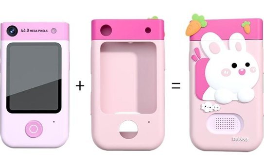 Ikkb 180 Flip Mini Full HD Kompakt Dijital Fotoğraf Makinesi Pembe