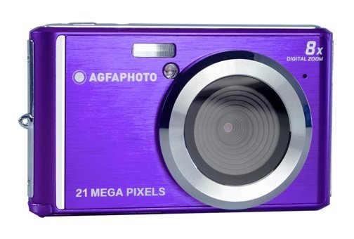 Agfaphoto Realishot Dc5200 Full HD Kompakt Dijital Fotoğraf Makinesi Mor