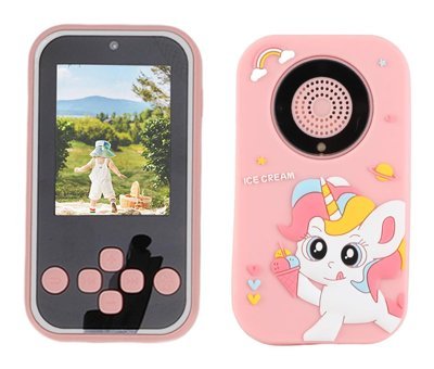 Plyisty Full HD Kompakt Dijital Fotoğraf Makinesi Pembe