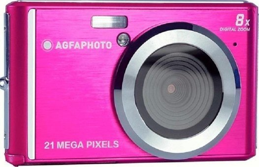 Agfaphoto Realishot Dc5200 Full HD Kompakt Dijital Fotoğraf Makinesi Pembe