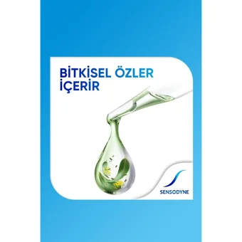 Sensodyne Herbal Okaliptus ve Rezene Florürlü Diş Macunu 100 gr