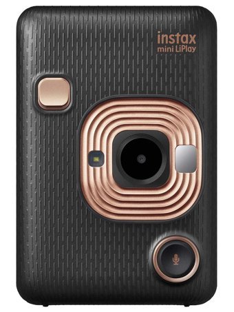 Fujifilm İnstax Mini Liplay Şipşak Mini Full HD Kompakt Dijital Fotoğraf Makinesi Rose Gold-Siyah