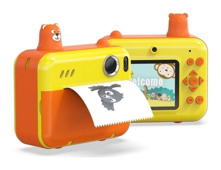 Hallow H80 Mini Full HD Kompakt Dijital Fotoğraf Makinesi Sarı