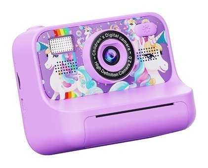 Mengtuo Z12 Mini Full HD Kompakt Dijital Fotoğraf Makinesi Mor
