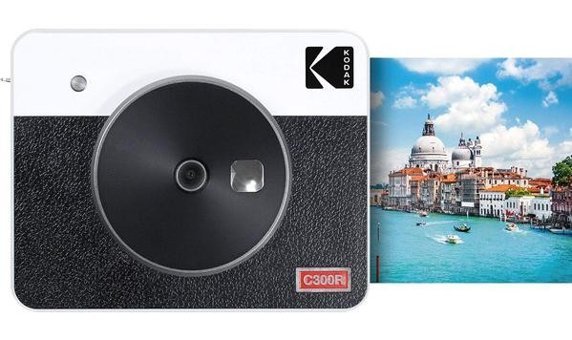 Kodak Mini Shot CoMPo 3 Şipşak Mini Full HD Kompakt Dijital Fotoğraf Makinesi Beyaz