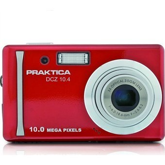 Practica Dcz 10.4 Full HD Kompakt Dijital Fotoğraf Makinesi Kırmızı