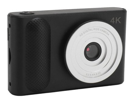 Dpofirs 4K 48 MP Kompakt Dijital Fotoğraf Makinesi Siyah