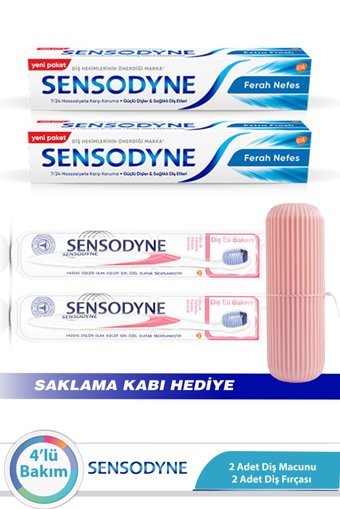 Sensodyne Ferah Nefes Florürlü Diş Macunu 2x100 ml