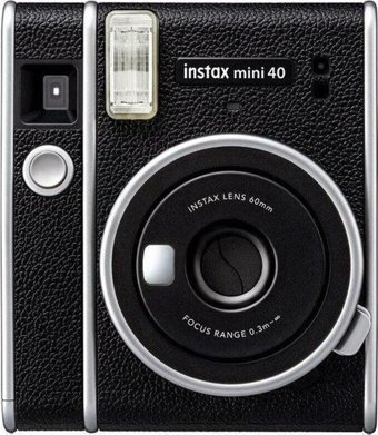 Fujifilm Instax Mini 40 Şipşak Mini Full HD Kompakt Dijital Fotoğraf Makinesi Siyah