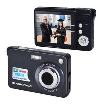 Andoer D11649B Full HD Kompakt Dijital Fotoğraf Makinesi Siyah