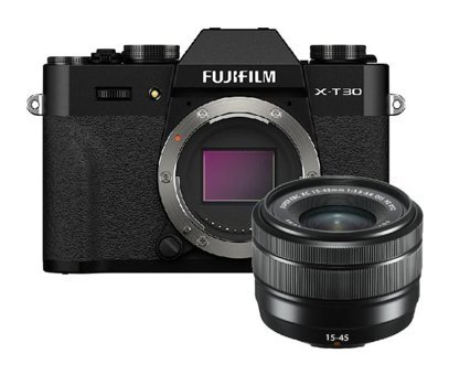 Fujifilm X-T30Iı 15 - 45 mm Full HD Kompakt Dijital Fotoğraf Makinesi Siyah