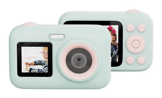 Hallow D12375Gr Mini Full HD Kompakt Dijital Fotoğraf Makinesi Yeşil