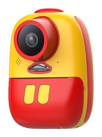Hallow Lmt00001Ry Mini Full HD Kompakt Dijital Fotoğraf Makinesi Kırmızı-Sarı