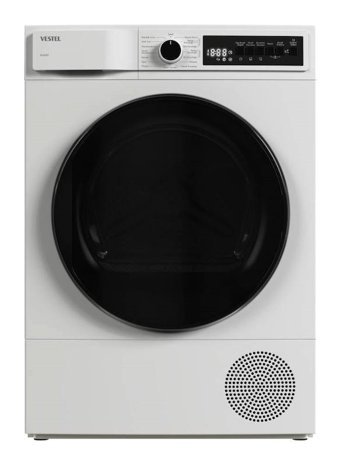 Vestel KM 86201 8 kg A++ Enerji Sınıfı Beyaz Isı Pompalı Kurutma Makinesi