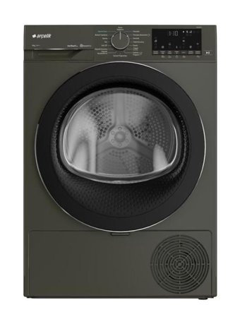 Arçelik 910 KMP IG 9 kg A+++ Enerji Sınıfı Gri Isı Pompalı Kurutma Makinesi