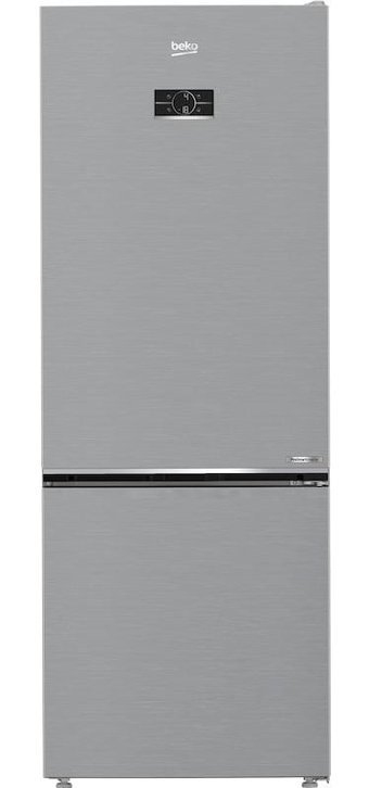 Beko 670490 EI Çift Kapılı No Frost D 490 lt Klasik Gri Alttan Donduruculu Kombi Tipi Buzdolabı
