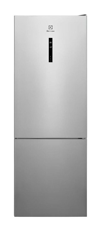 Electrolux LNT6ME46X3 Çift Kapılı No Frost E 481 lt Klasik Gri Alttan Donduruculu Kombi Tipi Buzdolabı