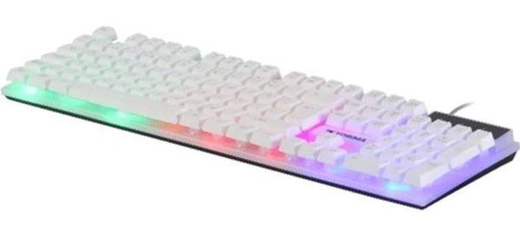 Torima Tk-03 Türkçe Q RGB 104 Tuşlu White Kablolu Beyaz Mekanik Gaming Klavye
