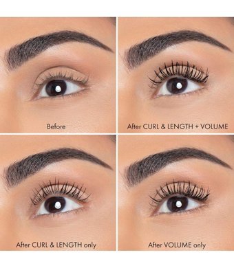 Huda Beauty Legit Lashes Kıvıran Hacim ve Uzunluk Veren Çift Taraflı Lifting Etkili Siyah Maskara