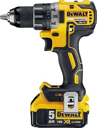 Dewalt DCD791P2-QW 18 V 5 Ah Kömürsüz Darbeli Çift Akülü Vidalama Makinesi